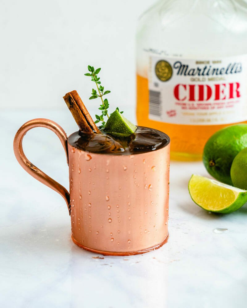 Apple Cider Mocktail Mule