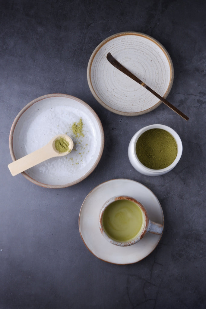 Lavender Matcha Latte