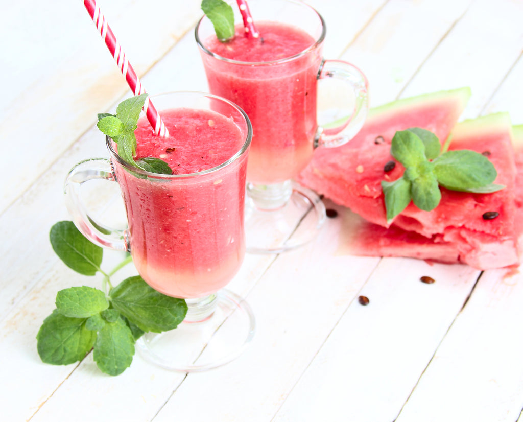Watermelon-Cucumber & Mint Juice